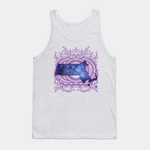 Massachusetts Mandala Tank Top by Manfish Inc.